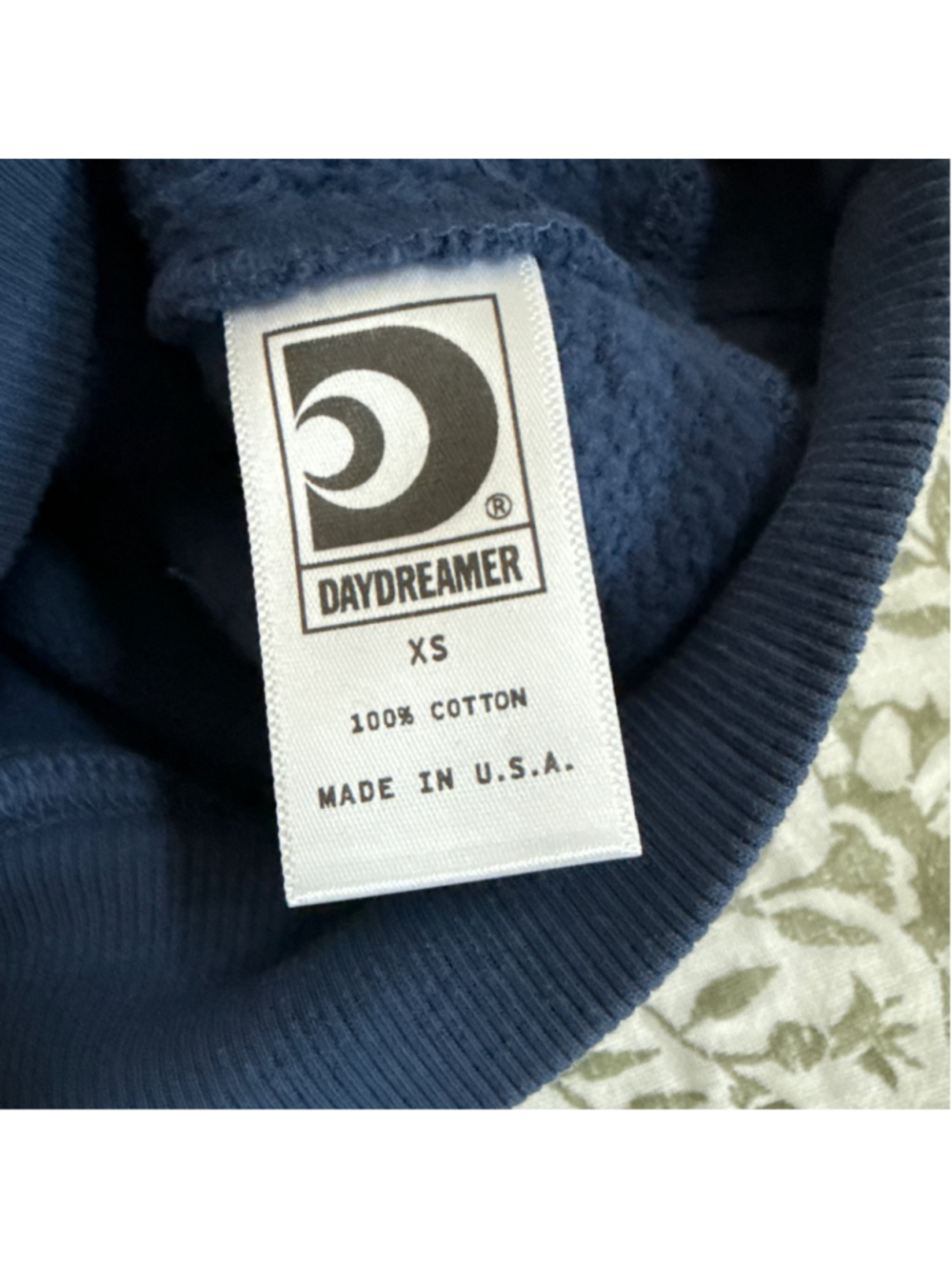DAYDREAMER Blue Bon Voyage Sweatshirt XS - Picture 4 of 5
